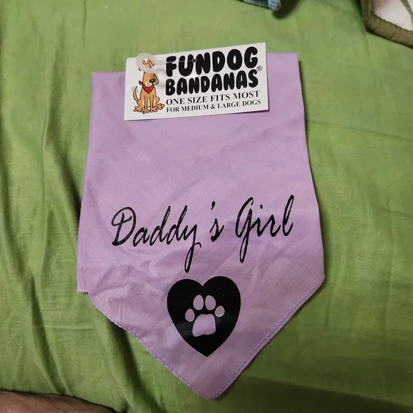 Purple daddy's grill bandana - Picture 1 of 1